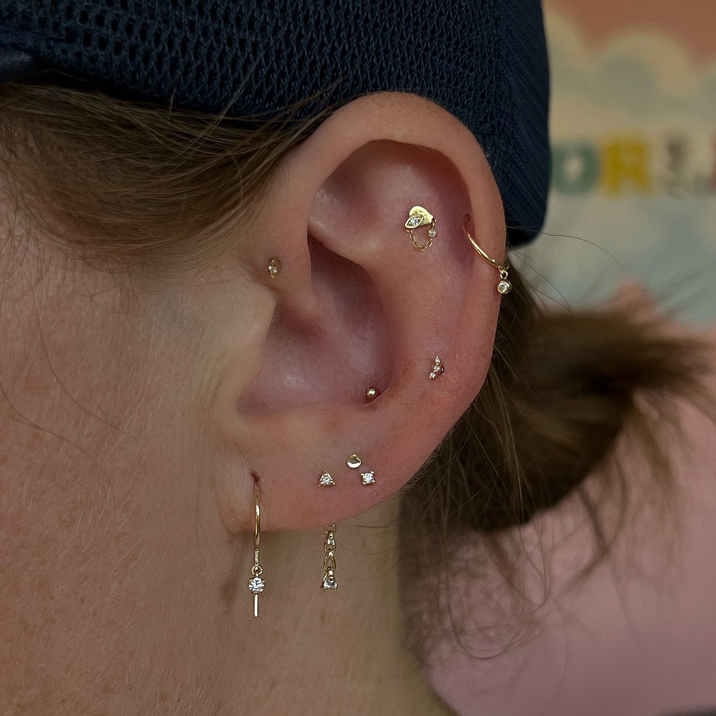 Rhombus - Diamond - Threadless End