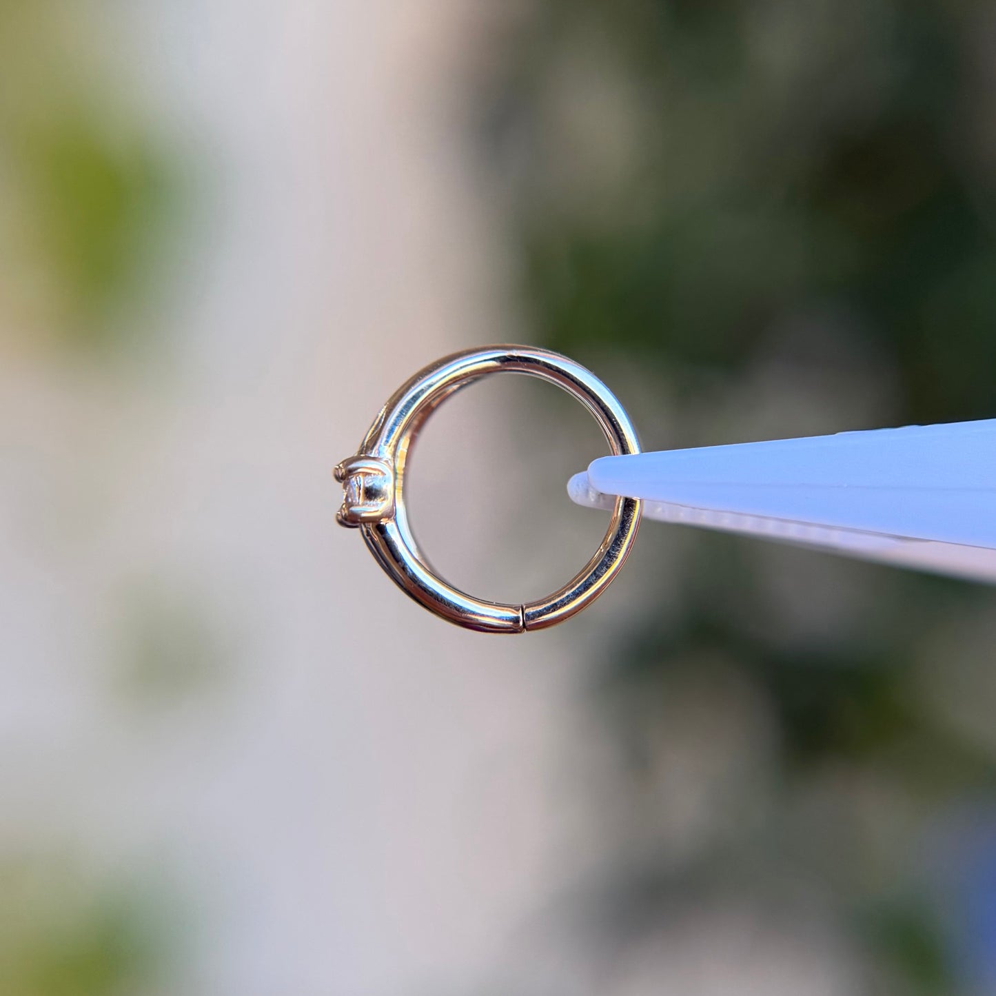 Double Seam Ring - Gemstone