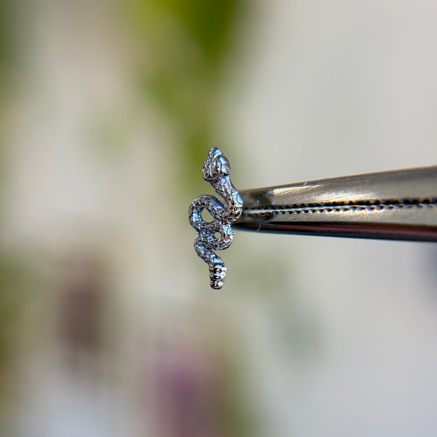 Slither Pin - Titanium - Threadless End