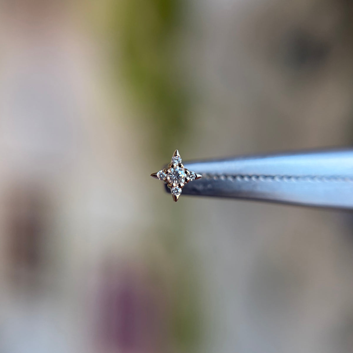 Devine #1 - Natural Diamond - Threadless End