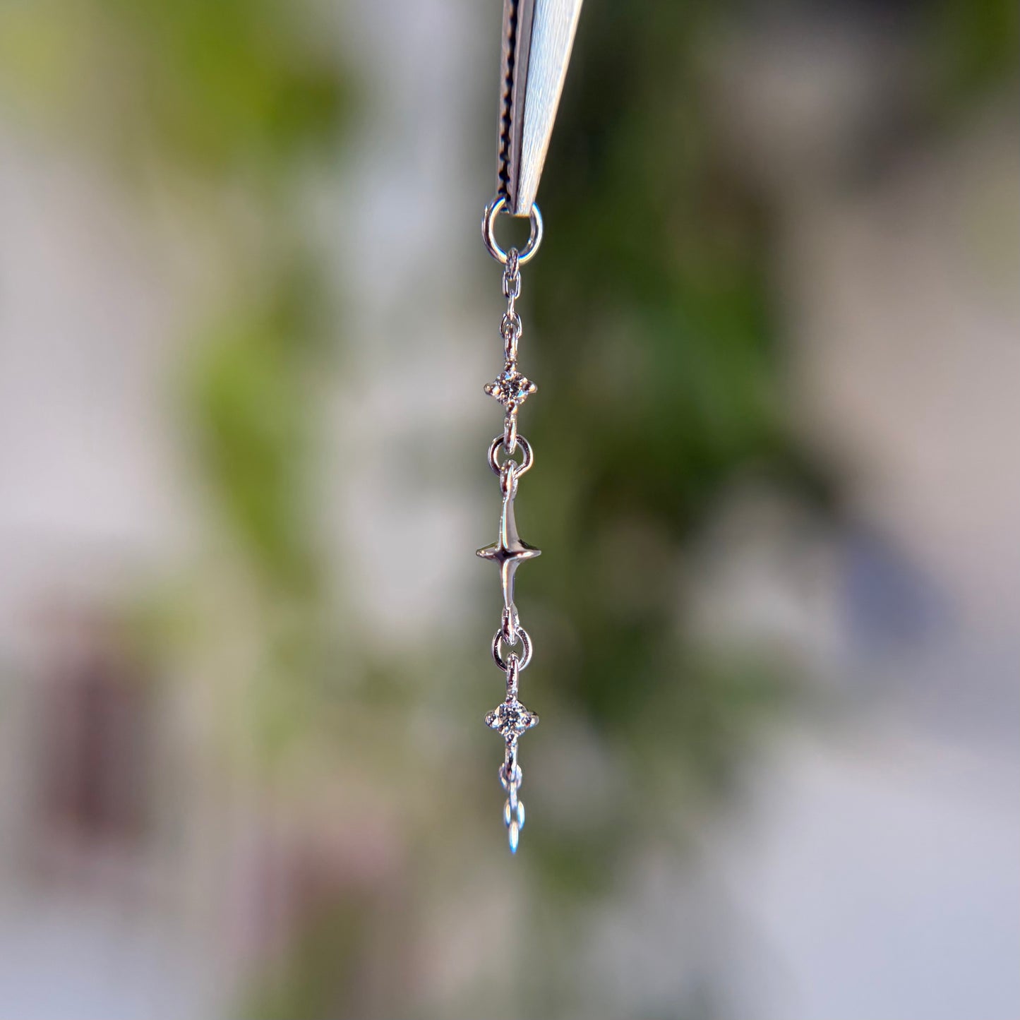 Nicole - Double Diamond Drop - Charm
