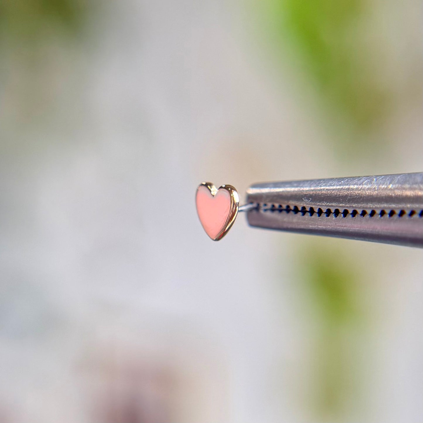 Heart - High Polished - Threadless End