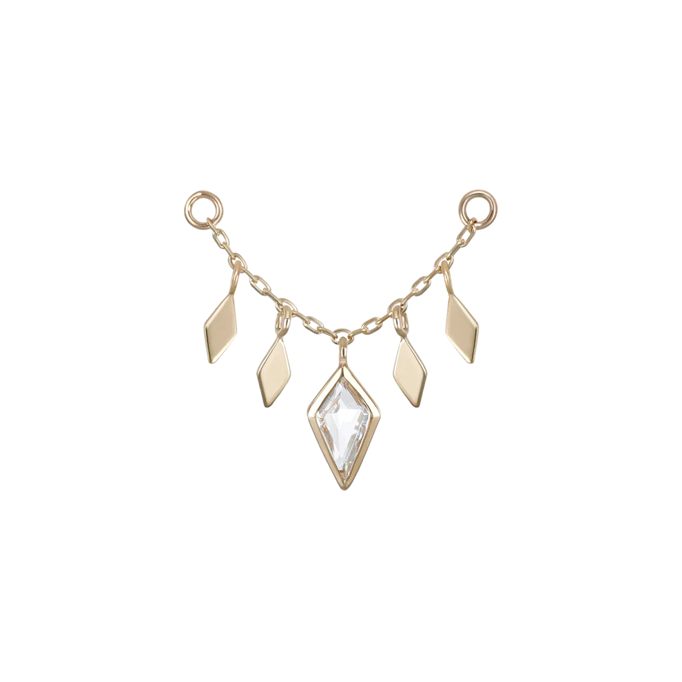 Patra - White Topaz - Chain