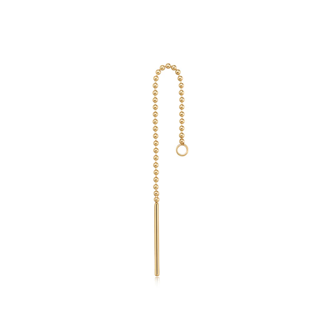 Threader with Jump Ring - Beaded