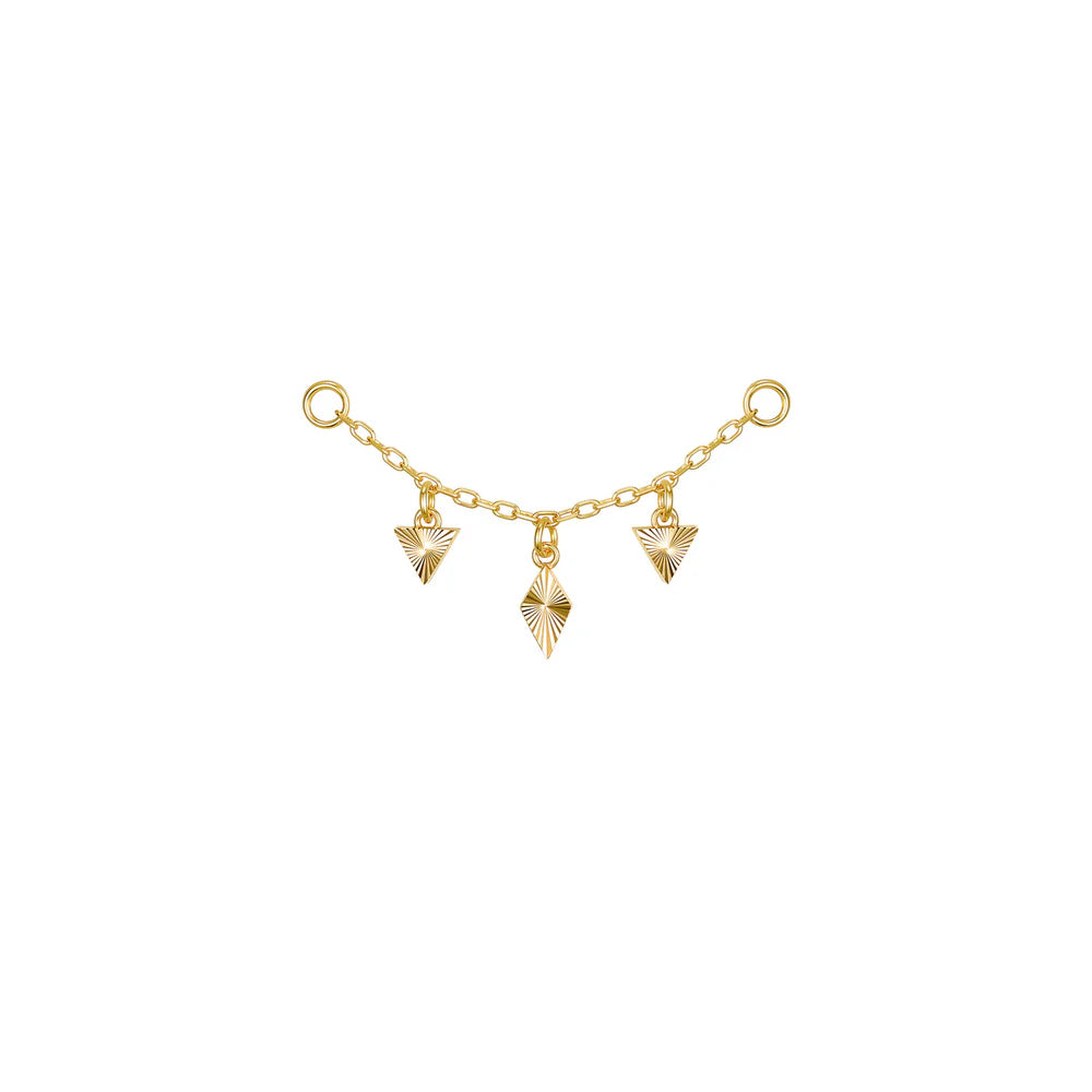 Dripping Ray Kite and Triangle - Chain