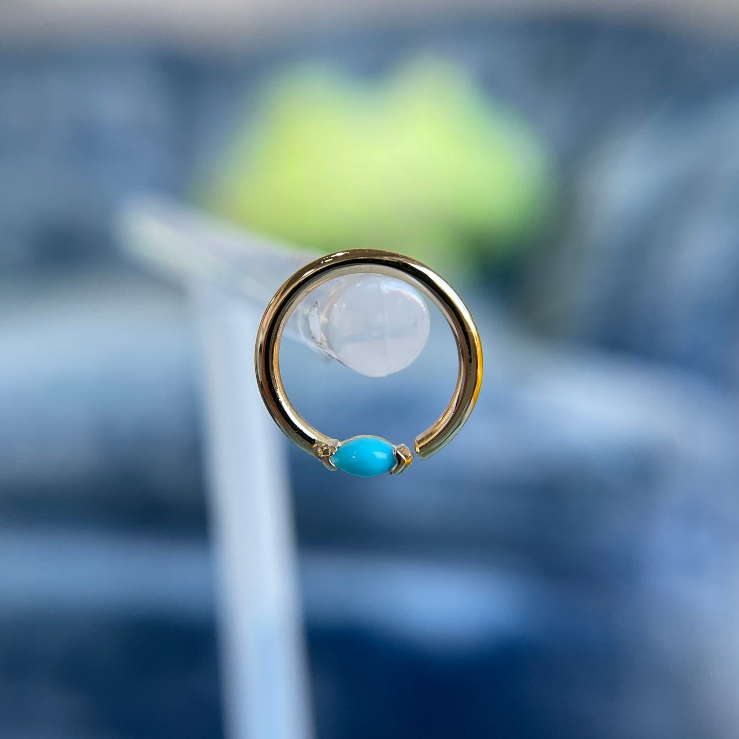 Single Marquise Ring - Turquoise