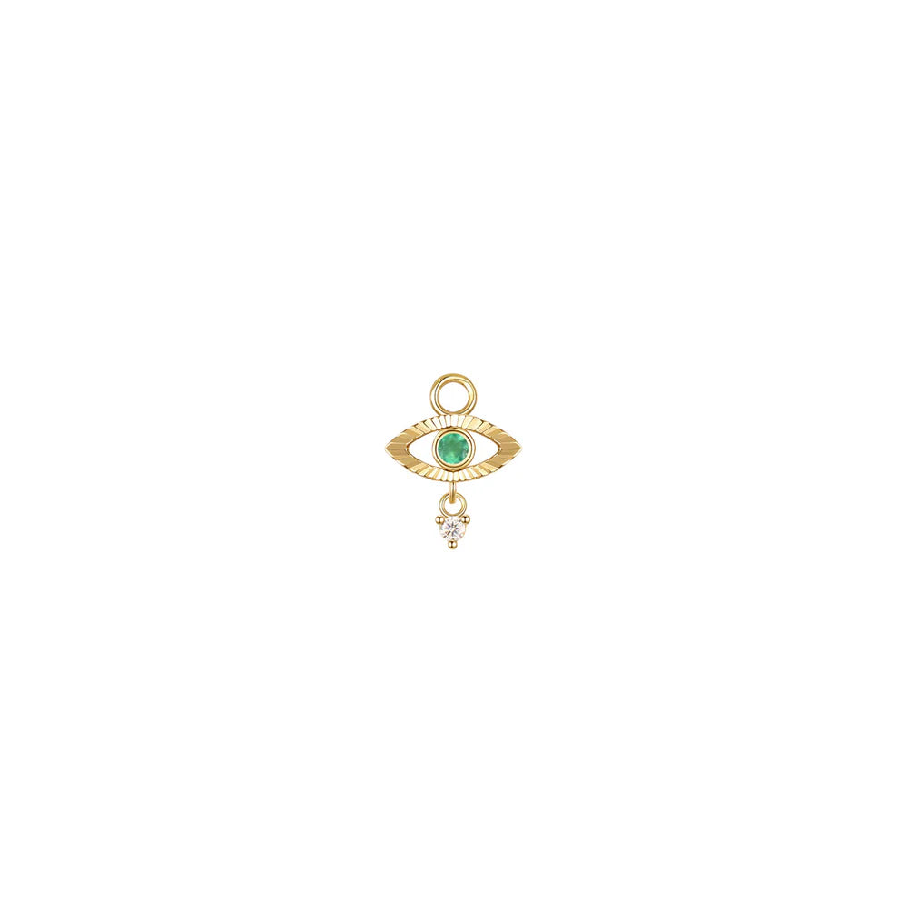 Evil Eye with Tear - Charm
