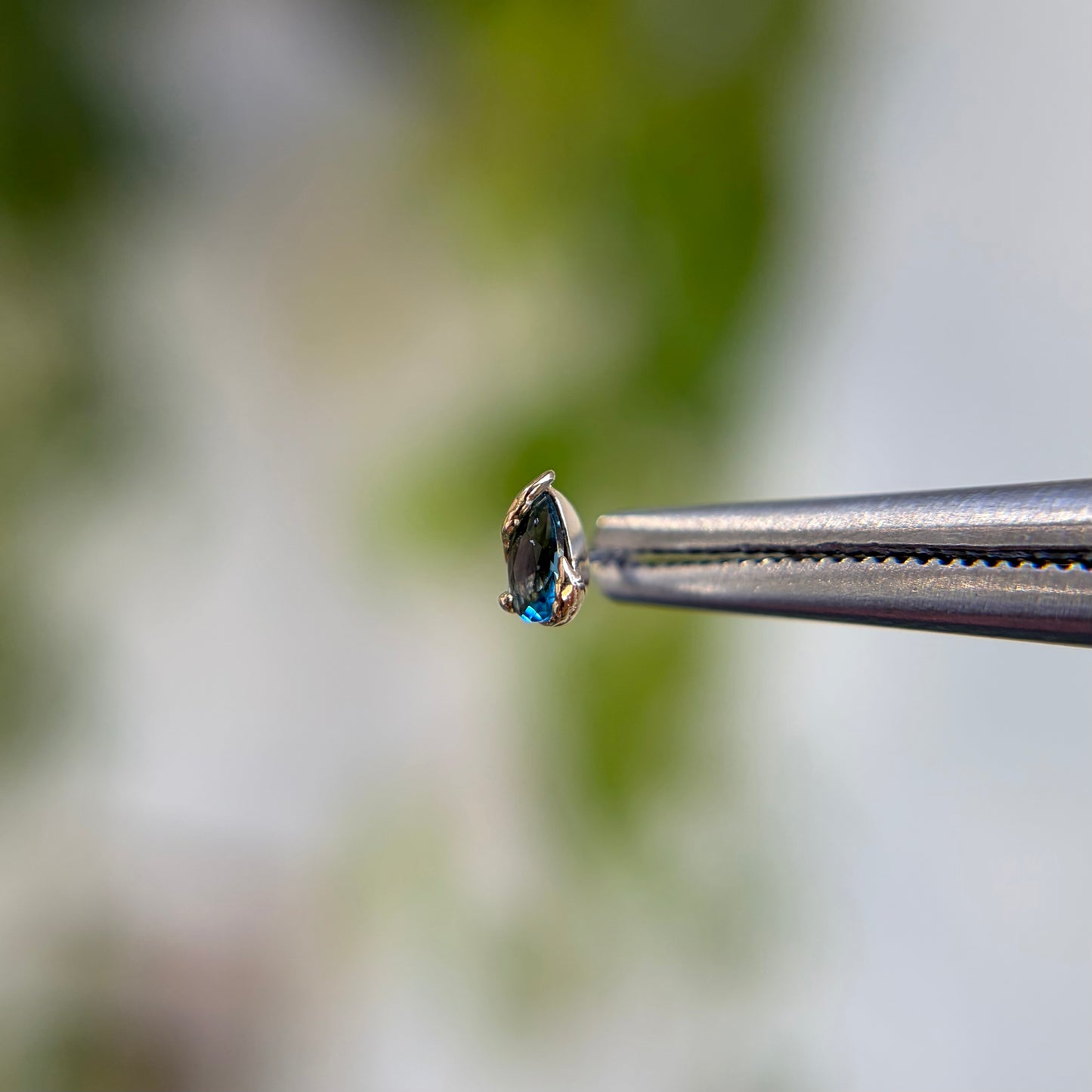 Occasion - London Blue Topaz - Threadless End