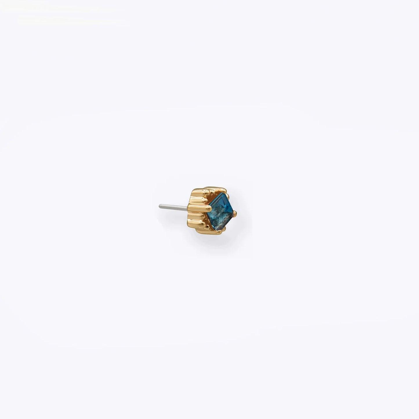 Melange Princess - London Blue Topaz - Threadless End