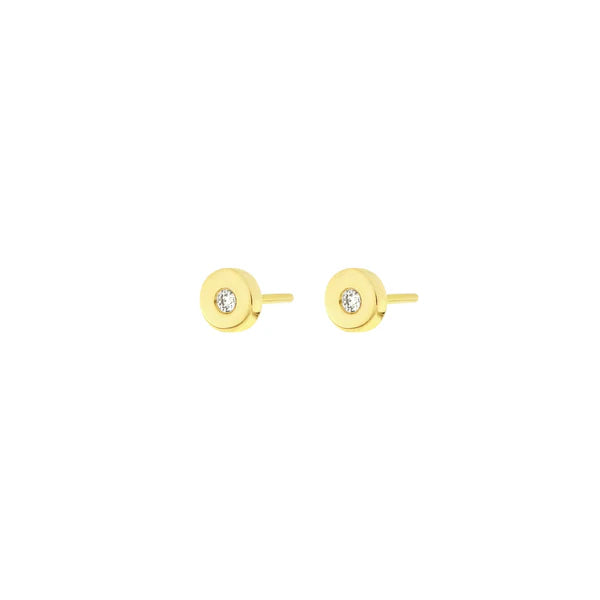 Sloan Round - Diamond - Threadless End