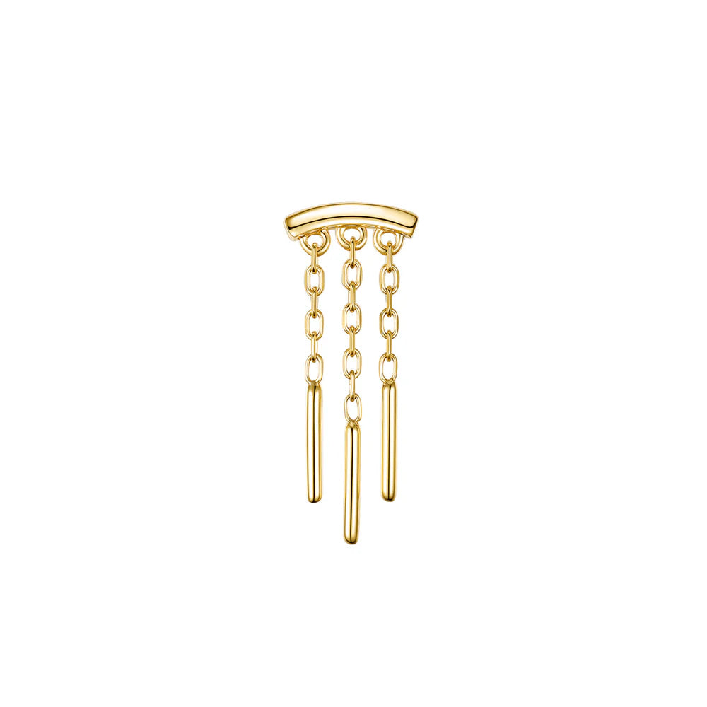 Triple Wind Chime - Bar End - Threadless End
