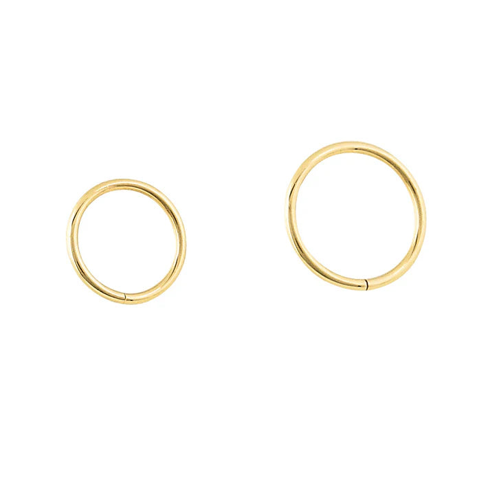 14k Gold Seamless Rings