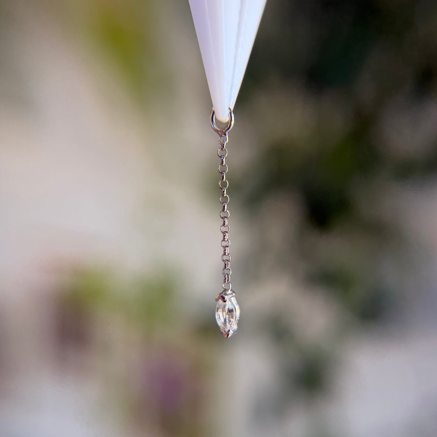 Light - White Sapphire - Charm