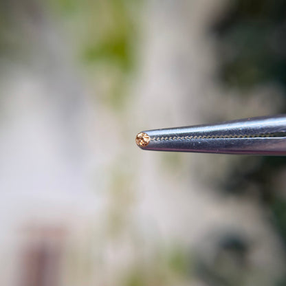 Hammered Disk - Threadless End