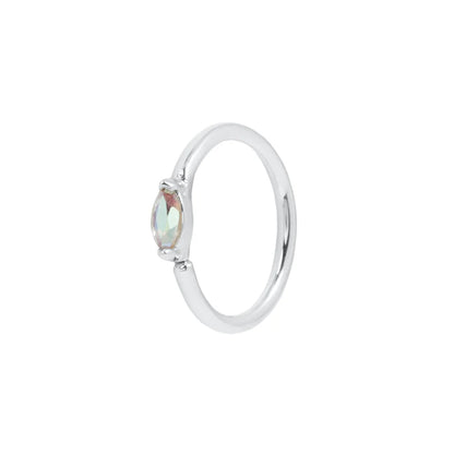 Zuri - Mercury Mist - Seam Ring