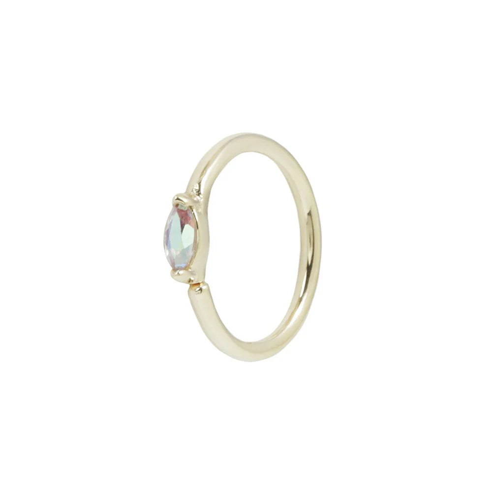 Zuri - Mercury Mist - Seam Ring