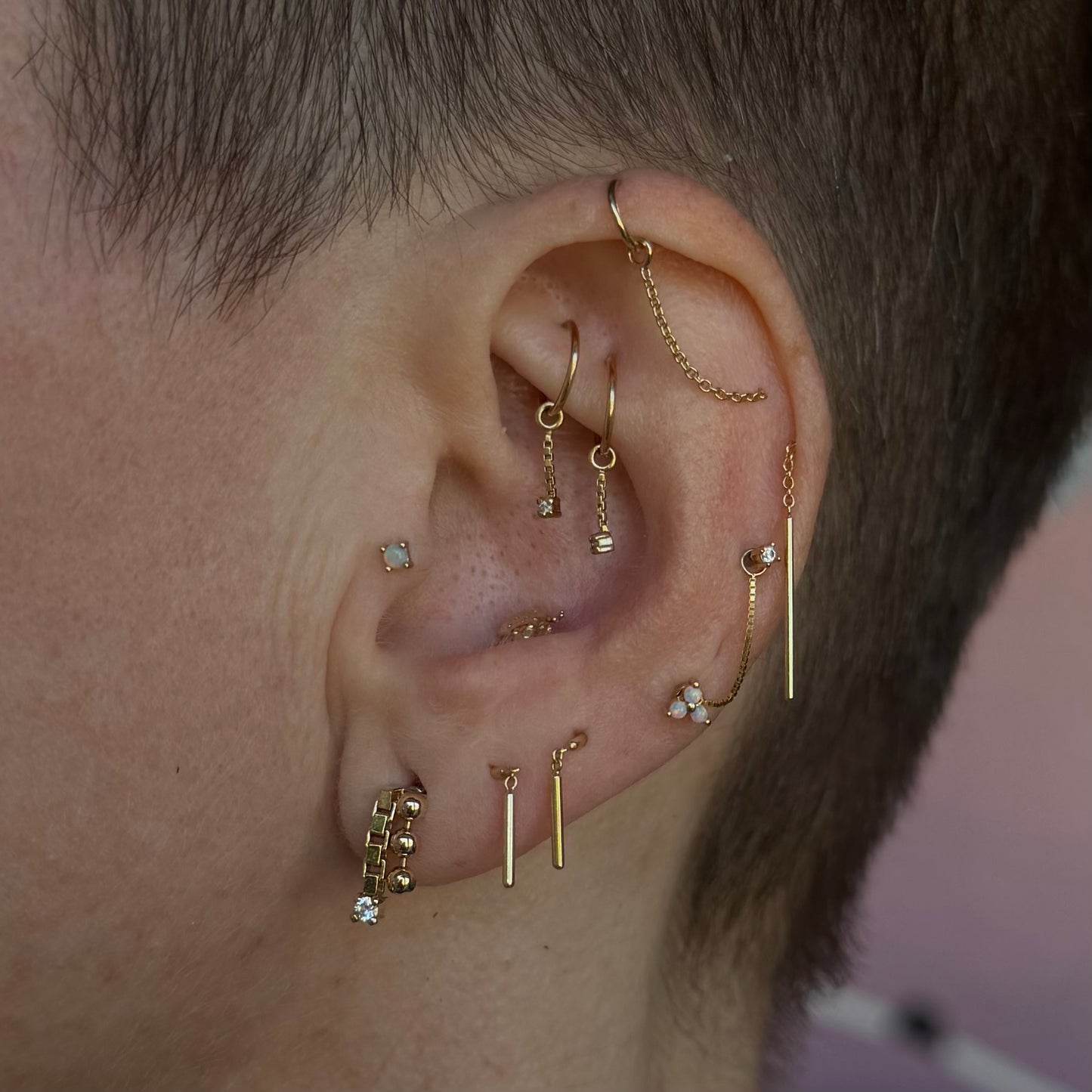 Sparkly Chain Threader + Jump Ring