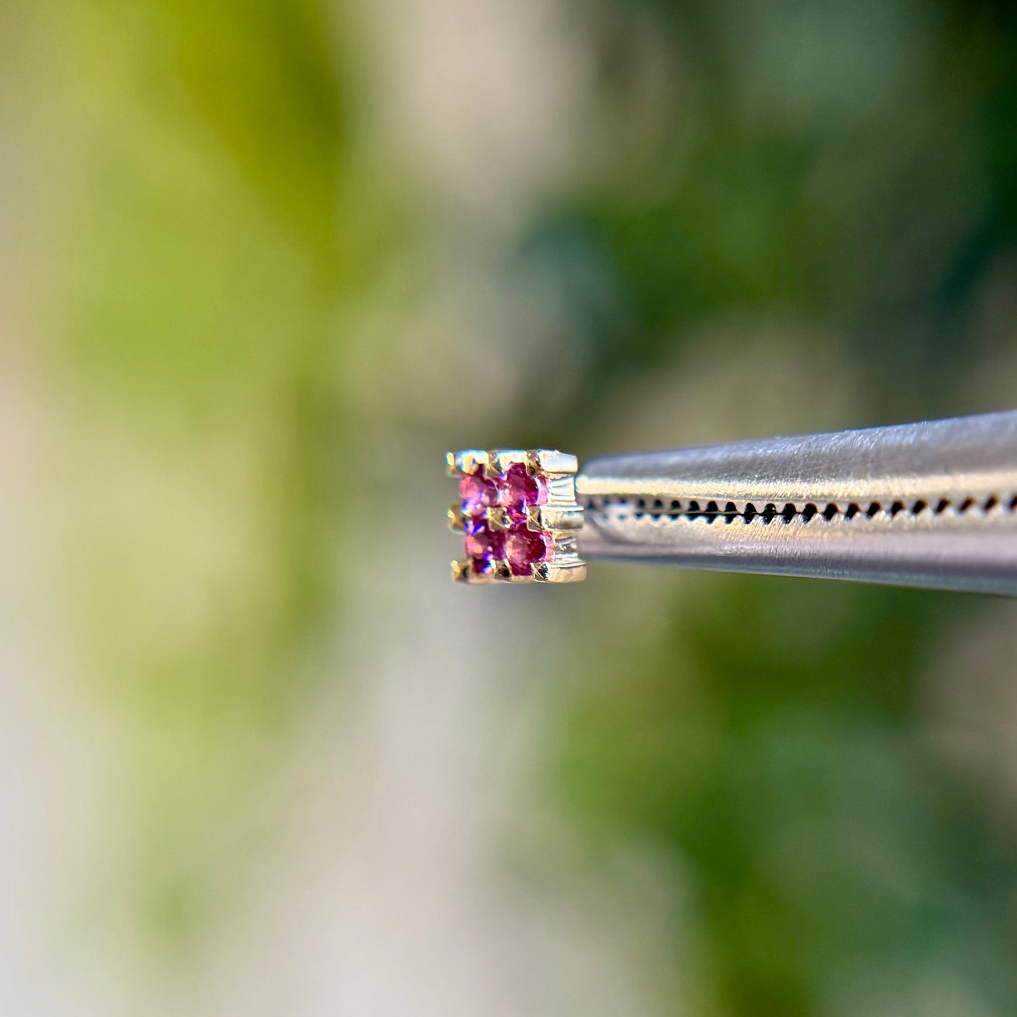 Argo - Pink Tourmaline - Threadless End