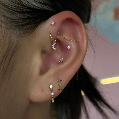 Sparkly Chain Threader + Jump Ring