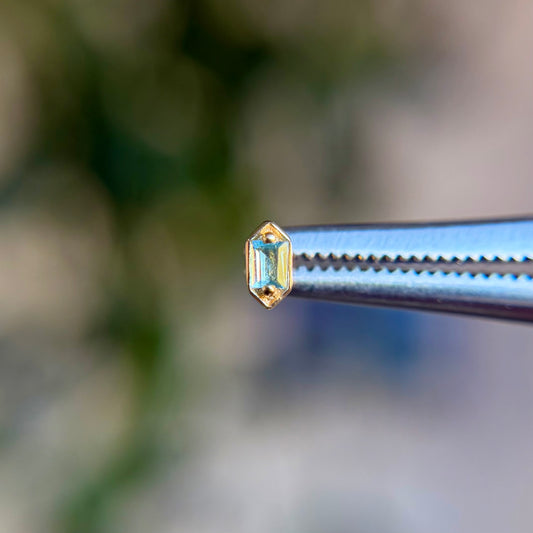 Hoax - Swiss Blue Topaz - Threadless End
