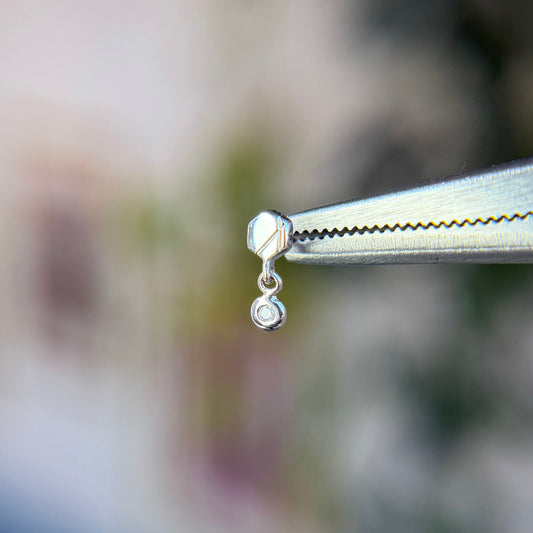 Hex Diamond Drop - Threadless End