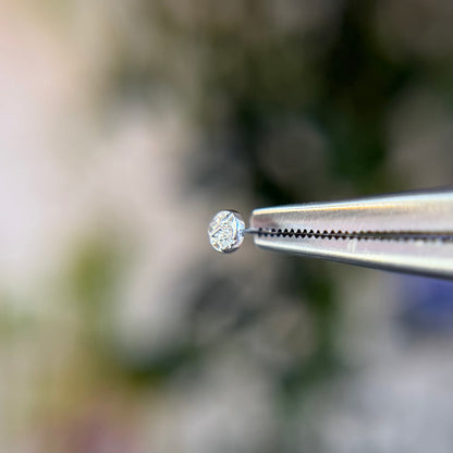 Hammered Disk - Threadless End