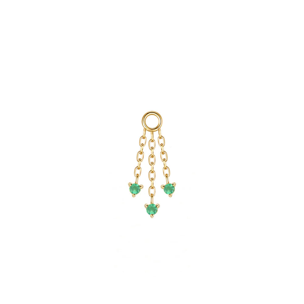 Esme - Green Chalcedony - Charm