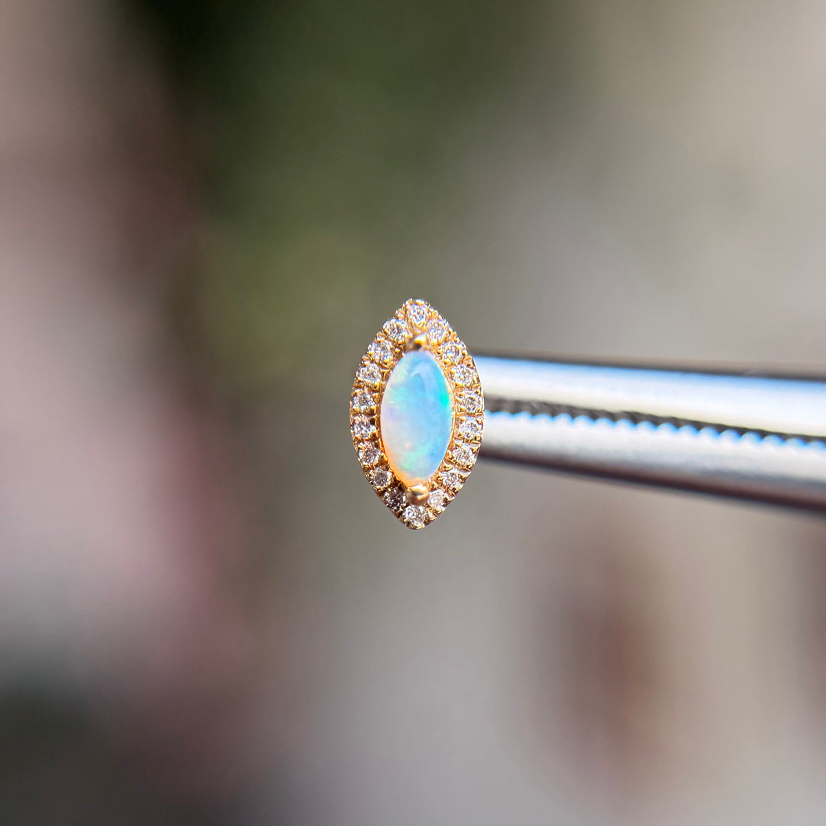 Threadless End Omega Emma - Opal -Threadless End | Modern Mood Jewelry – Bpyesworld