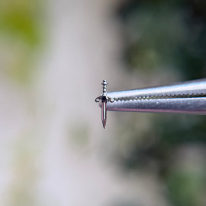Blade - Black Rhodium - Threadless End
