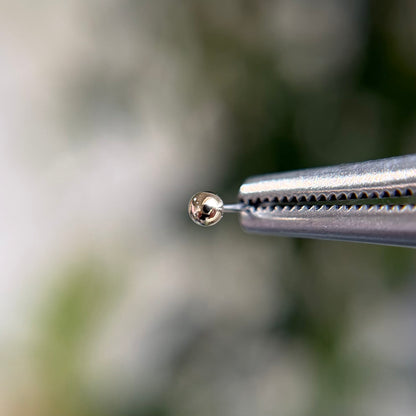 Gold Ball - Threadless End