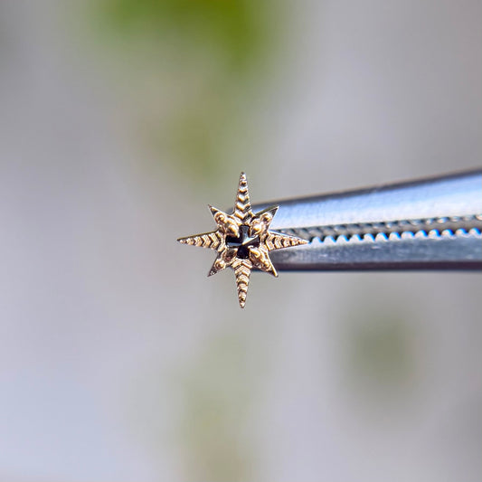 Elendres - Black Diamond - Threadless End