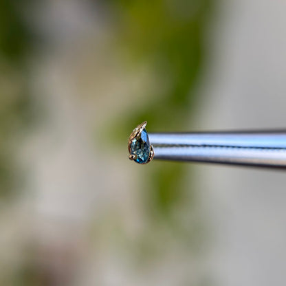 Occasion - London Blue Topaz - Threadless End