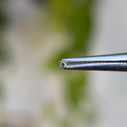 Prong Set London Blue Topaz - Threadless End