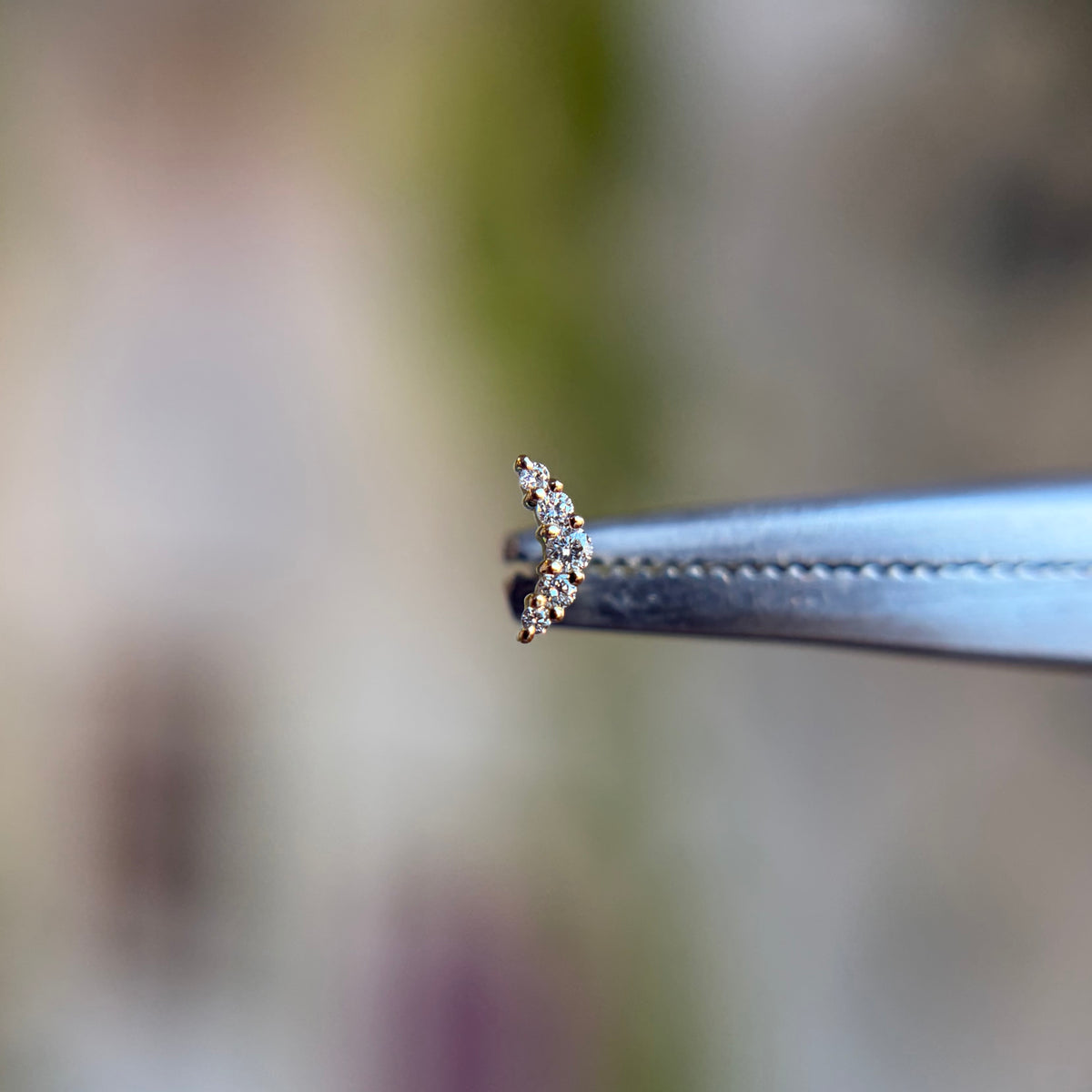 Devine #4 - Natural Diamond - Threadless End