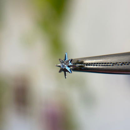 Shine Pin - Titanium - Threadless End
