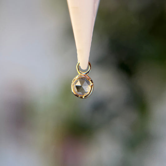 Luka - White Topaz - Charm