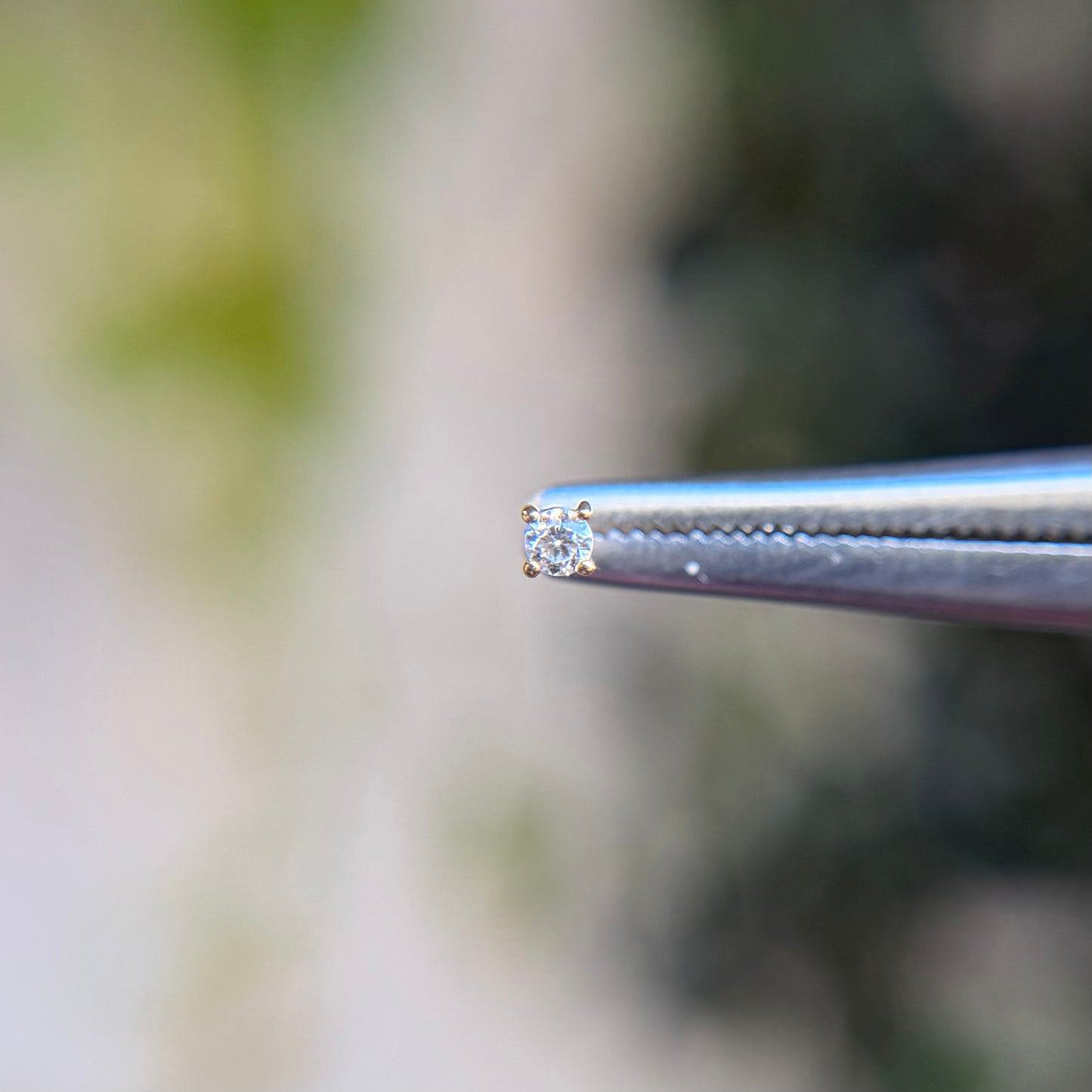 Prong Set Cubic Zirconia - Threadless End