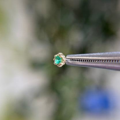 Melange Princess - Emerald - Threadless End