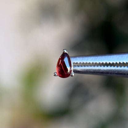 Garnet Pear - Threadless End