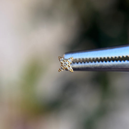 Nina - Diamond - Threadless End