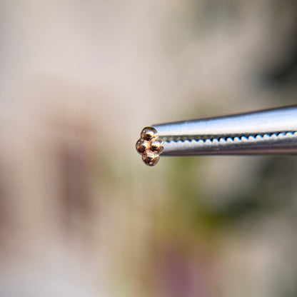 4 Bead Cluster - Threadless End