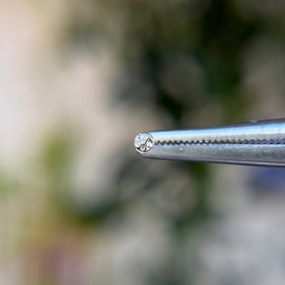 Hammered Disk - Threadless End