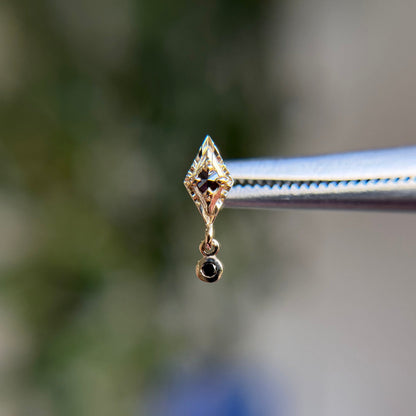 Dyna Drop - Black Diamond - Threadless End