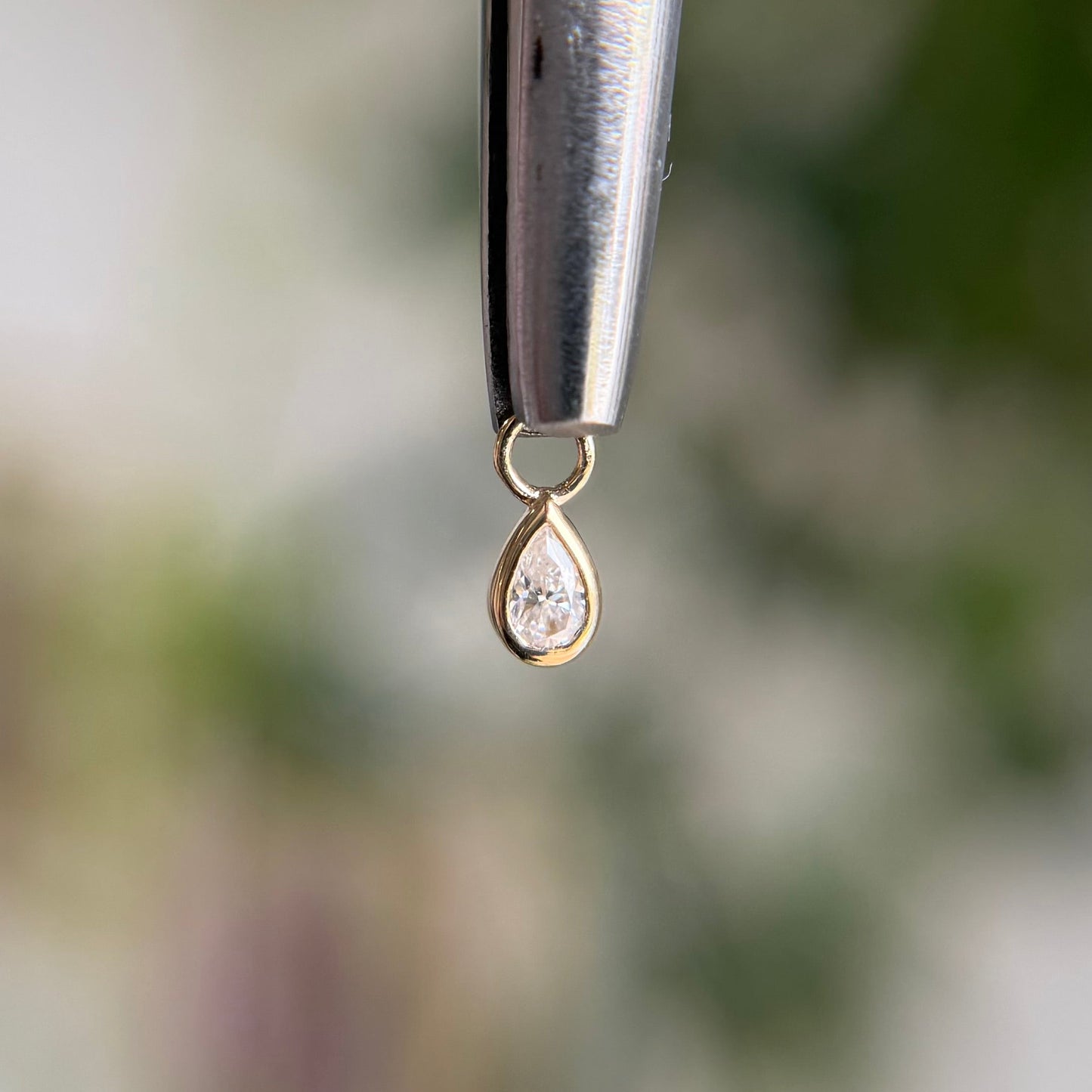 Purity - Moissanite - Charm