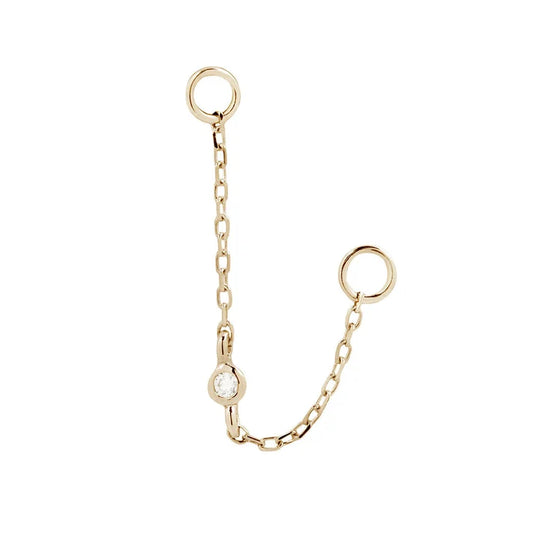 Bezel Bead - Chain