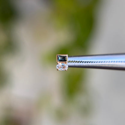 Wit - London Blue Topaz - Threadless End