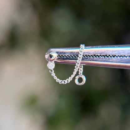 Diamond Dottie Mini Lasso - Threadless End w/ Jump Ring