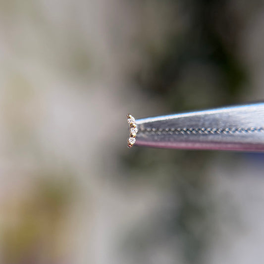 Bitsy - Genuine Diamond - Threadless End