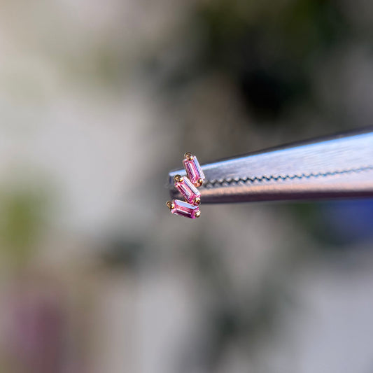 Staxx - Pink Sapphire - Threadless End