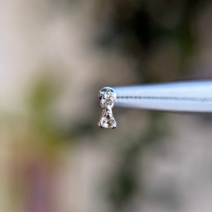 Clever Pin - Diamond - Threadless End